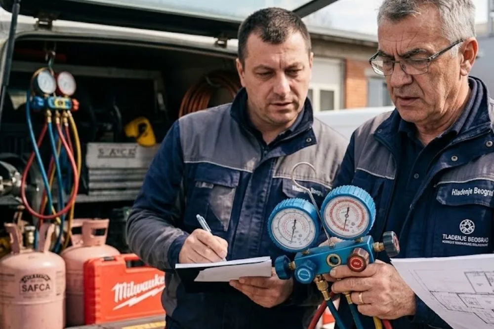 Hitna intervencija popravke rashladnih uredjaja za firme u Beogradu