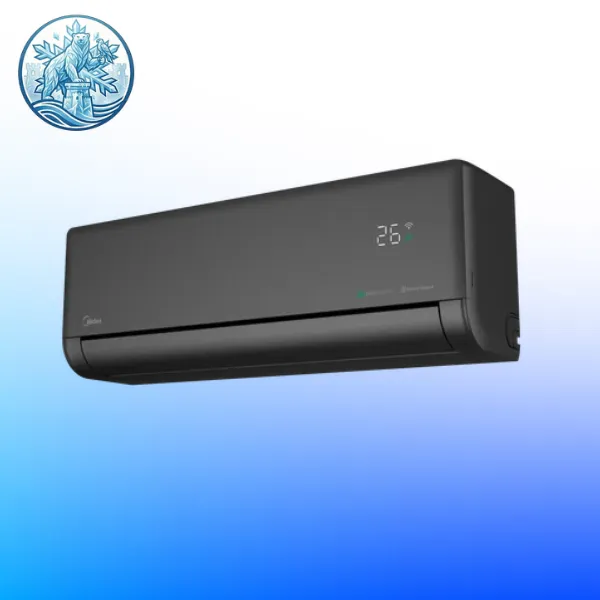 Midea Solstice 9 crna klima sa ugradnjom Beograd — 9.000 BTU